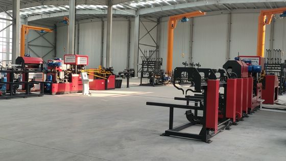 Διάμετρος πλευρικής ράβδου 4-7mm Μηχανή συγκόλλησης ράβδου χάλυβα με σφάλμα μήκους ±5mm/m