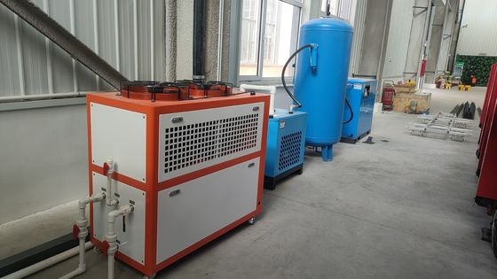 380V 50Hz Υδατοψυγμένο Βιομηχανικό ψυγείο Ψύξη αέρα 1610x735x1390