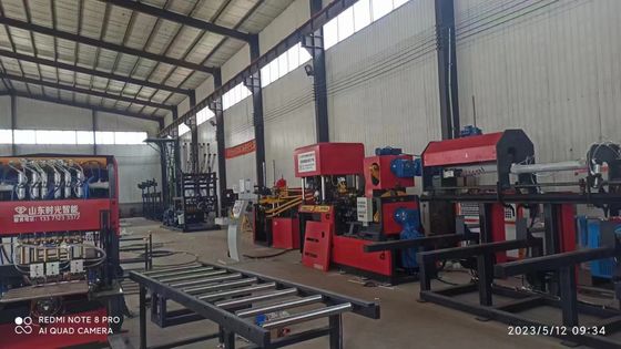 7.5kw ενισχυτική μηχανή συγκόλλησης πλέγματος 47000*3000*3500mm μέγεθος