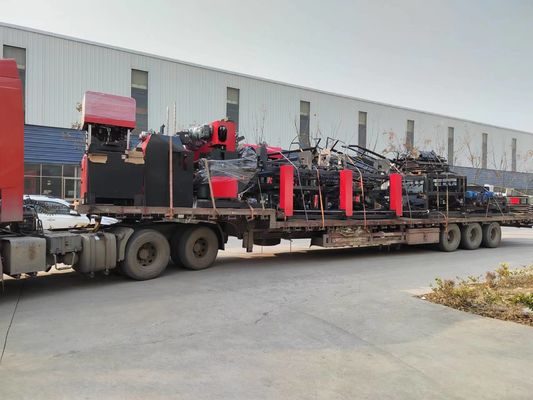 Μηχανή συγκόλλησης ράβδου χάλυβα 12-15m/min για κατασκευή γέφυρας