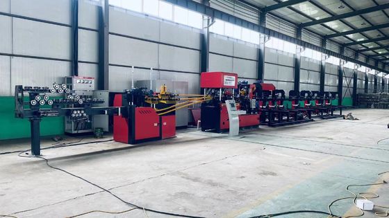 Εργαστήριο συγκόλλησης από χάλυβα με ακρίβεια PLC για διάμετρο κύριας μπάρας 6-12 mm