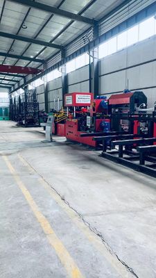 Εικονική οθόνη PLC Εργαστήριο συγκόλλησης ράβδων από χάλυβα ακρίβεια 12-15m Ταχύτητα συγκόλλησης 70-270mm ύψος συγκόλλησης