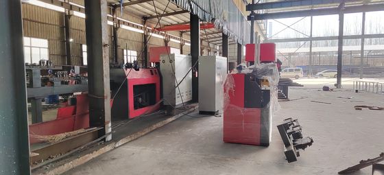 Η γραμμή παραγωγής συγκόλλησης δέσμης πλέγματος με ελεγχόμενη με οθόνη αφής με σφάλμα μήκους ± 5 mm/m